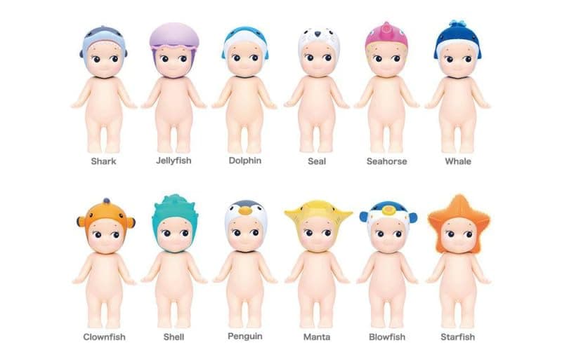 Sonny Angel Mini Figure Marine Series - New Version Blind Box - One Assorted - No Choice Available - Sealed Blind Box thumbnail 3