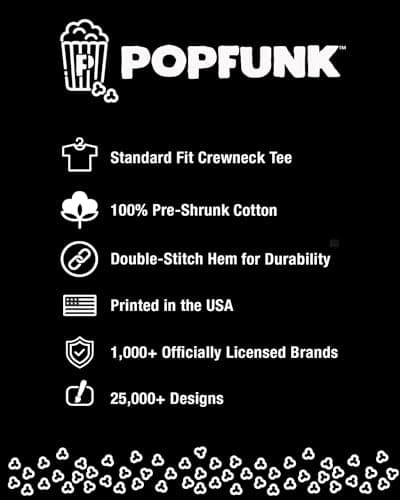 Popfunk Classic Ren and Stimpy Two of a Kind Unisex Adult T Shirt, Black, Large thumbnail 3