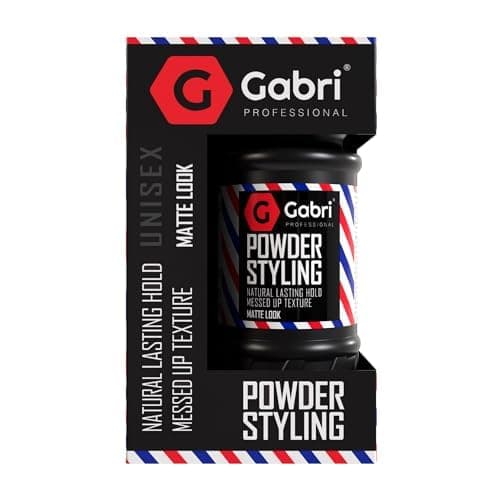 Gabri Hair Styling Powder Wax 21g | Volumizing Thickening Dust Powder | Flexible Hold | Matt Look | Maximum Control | Texturising Powder for Men & Woman | (Matte Look, 21 g (Pack of 1)) thumbnail 3