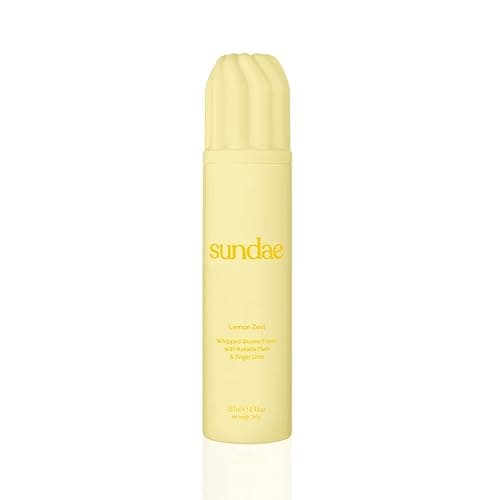 sundae Whipped Shower Foam Lemon Zest Foaming Body Wash 8.9 fl oz, 265ml - Image 1