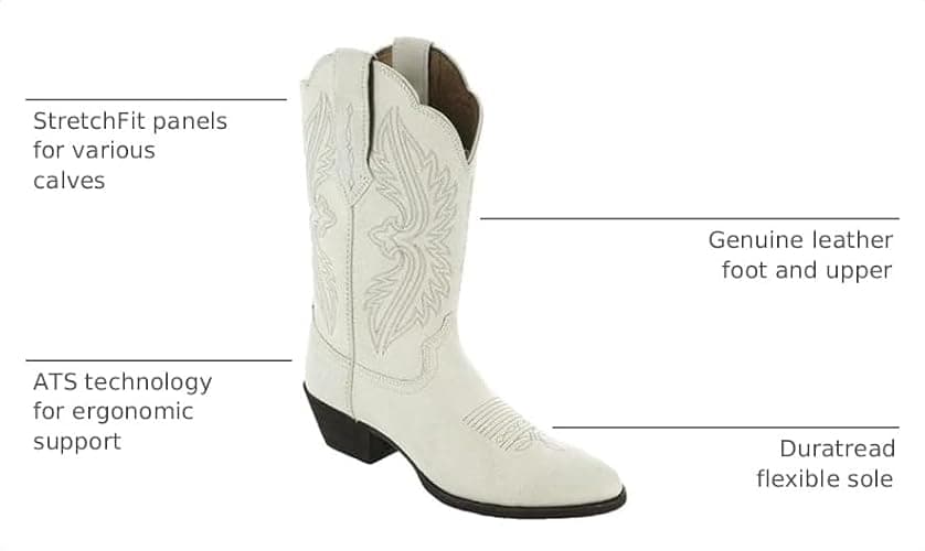 Ariat Women's Heritage R Toe StretchFit Western Boot thumbnail 3