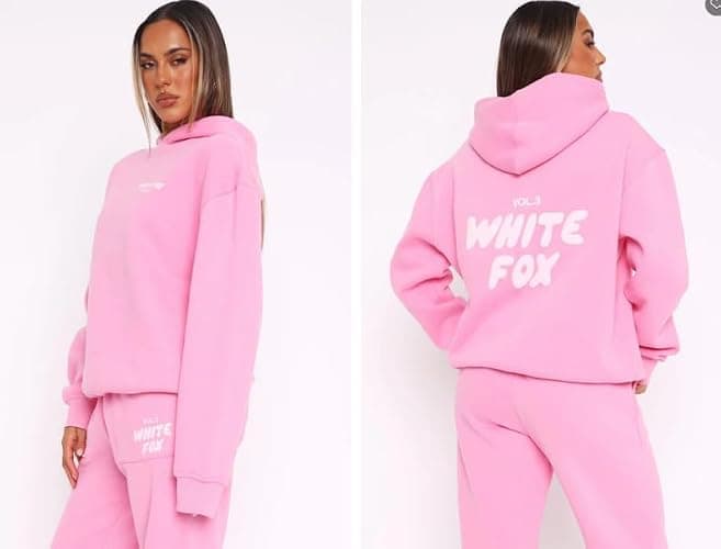 Fashionable new women's sweatshirt set, fashionable sports long-sleeved pullover hoodie home wear thumbnail 2