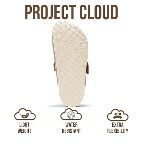 Project Cloud Genuine Leather Footbed Clogs for Women - Memory Foam Arch Support Slippers for Women - Trendy Slip-ons Women's Mules & Clogs Sandals (Benton) thumbnail 5