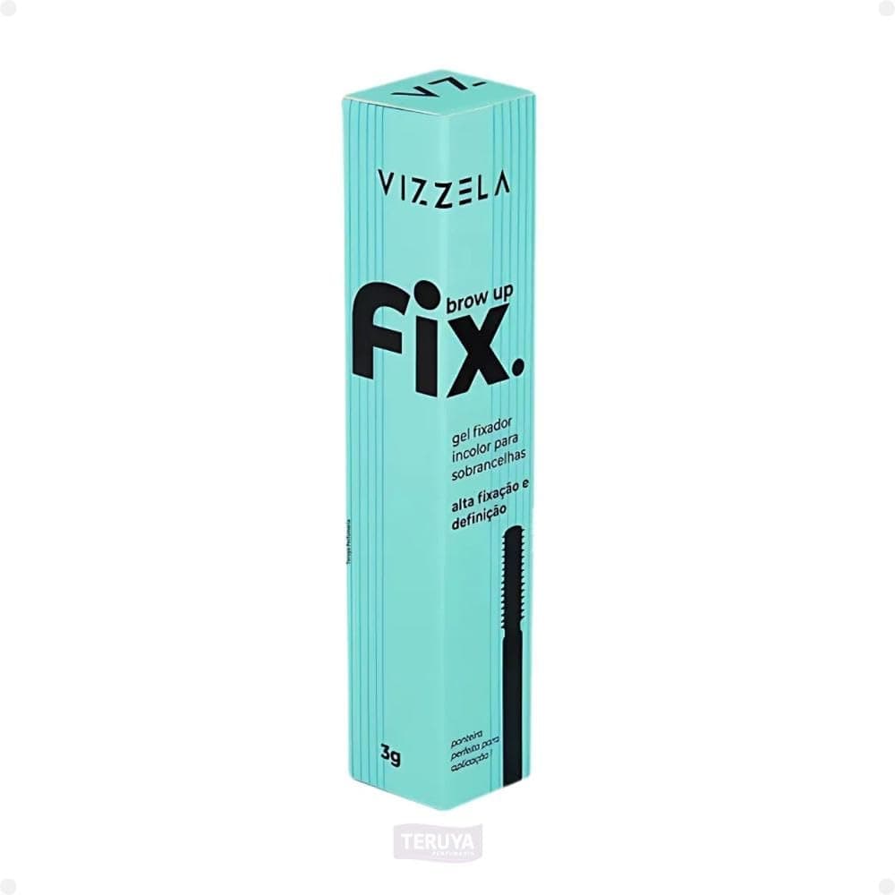 Brow Up Fix Gel Fixador de Sobrancelhas Vizzela Brow Lamination C/Pincel Preciso thumbnail 5