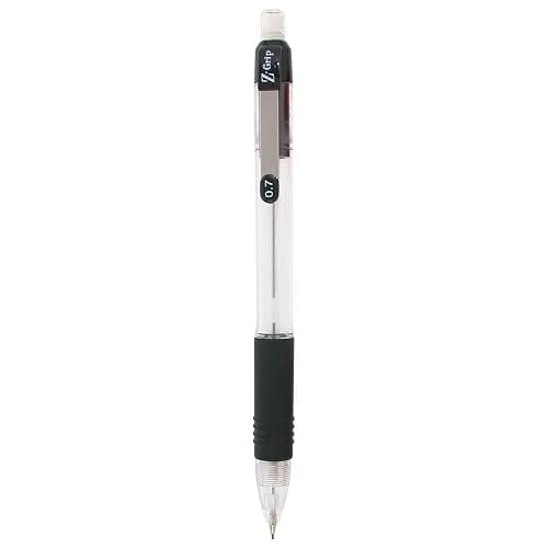 Zebra Pen Z-Grip Mechanical Pencil, 0.7mm #2 HB, Clear Barrel, 24-Pack | Latex-Free Grip, Smooth Writing, Comes Pre-Loaded with Lead and Eraser, Refillable, Ideal for School Supplies (15241) thumbnail 2