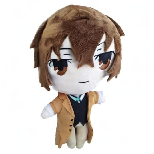 XIAOHONG 6Pcs Dazai Plush Doll Anime Plush Toy Dazai Osamu Stuffed Doll Nakahara Chuuya Figure Toys Ryunosuke Akutagawa Cartoon Figure BSD Toys Cushions Pillows Gifts for Kids thumbnail 6