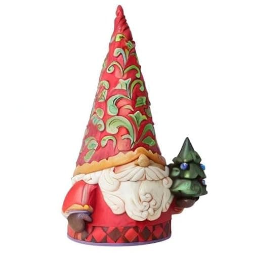 Enesco Jim Shore Heartwood Creek Christmas Gnome Indoor or Outdoor Statue Figurine, 20.25 Inch, Multicolor thumbnail 5