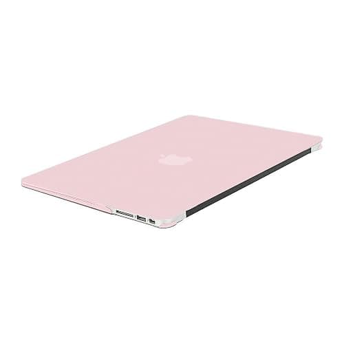 MOSISO Compatible with MacBook Air 13 inch Case (Models: A1369 & A1466, Older Version 2010-2017 Release), Protective Plastic Hard Shell Case & Keyboard Cover & Screen Protector, Rose Quartz - Rose Quartz thumbnail 8