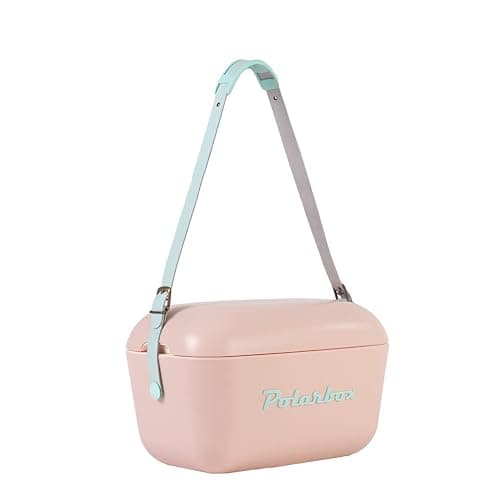 Kühlbox | Passive Kühlbox | Kühltaschen Polar in Retro Vintage Design aus Kunststoff mit polystyrol (Airpop) thermische Isolierung - 12 L - Pink thumbnail 3