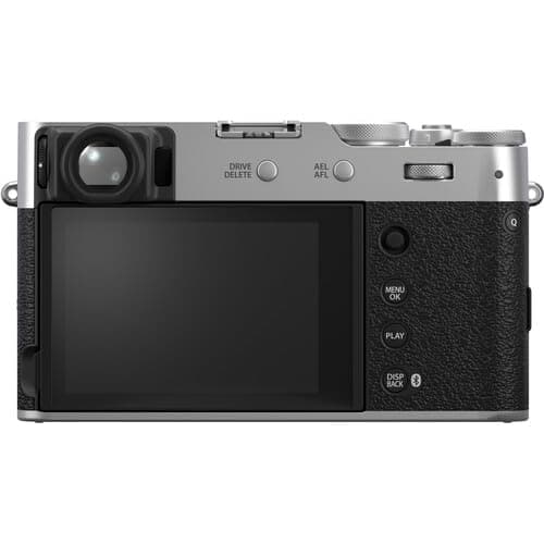 FUJIFILM X100VI Digital Camera (Silver) (16821822) + 2 x 64GB Card + Card Reader + 2 x NP-W126 Battery + Charger + LED Light + Photo Software + Carry Case + Flex Tripod + Memory Card Wallet + More thumbnail 3