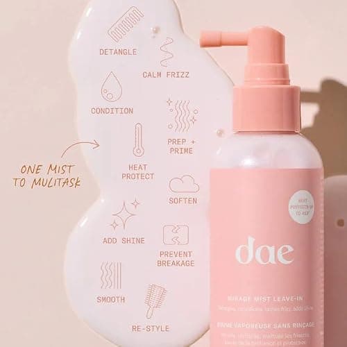DAE Mirage Mist Leave-In Conditioner - Detangles, Conditions & Heat Protection (5 Oz.) thumbnail 5