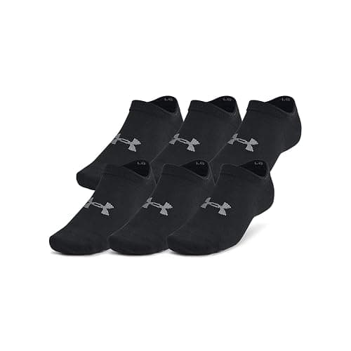 Under Armour Unisex Essential No Show Socks 6 Pack - Image 1