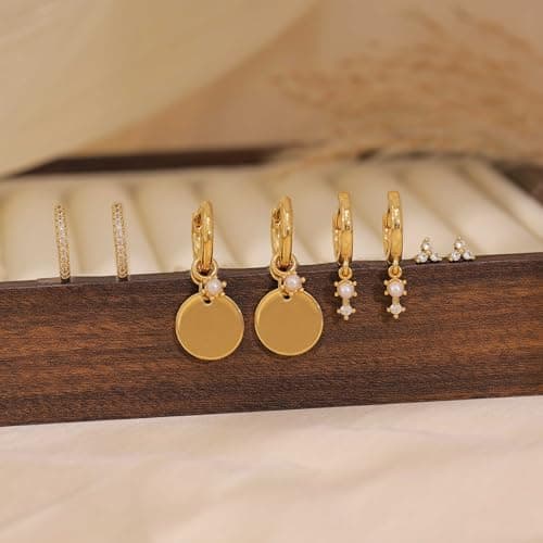 I LOVE THESE BUT ALSO LIKE ANY 3 STACK EARRINGS LOBE  thumbnail 6