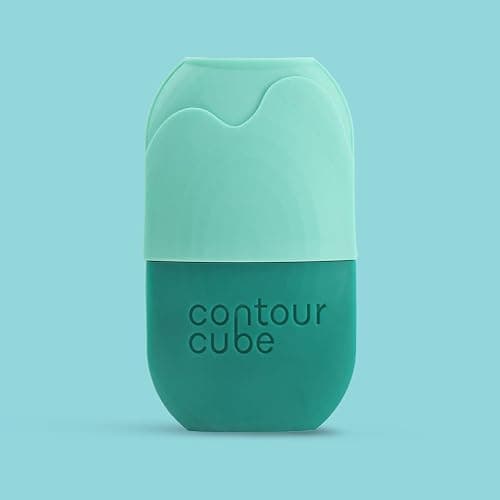 Contour Gua Cube - Gua Sha Face Massage Tool - Ice Roller for Sculpting, De-Puffing & Lymphatic Drainage - Face Ice Roller & Massager - Compact Skin Care Tools for Daily Skincare & Travel - Jade thumbnail 6