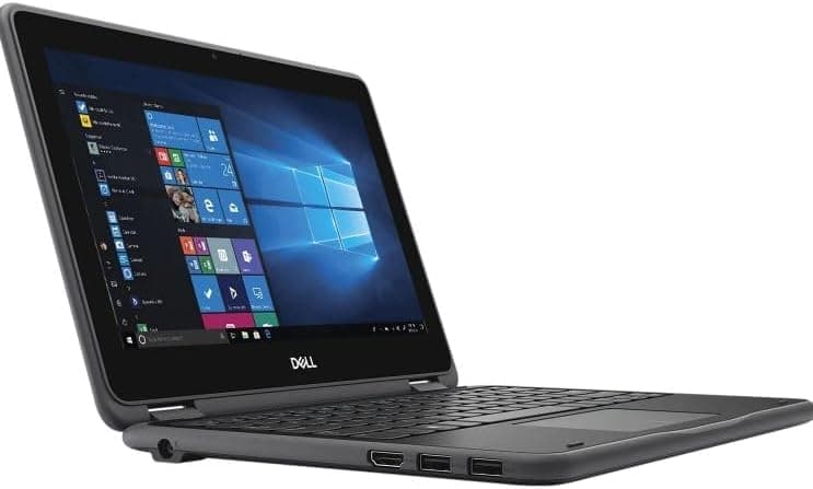 Dell Latitude 3190 11.6" HD 2-in-1 Touchscreen Laptop Intel N5030 1.1Ghz 8GB Ram 128GB SSD Windows 11 Professional (Renewed) thumbnail 2