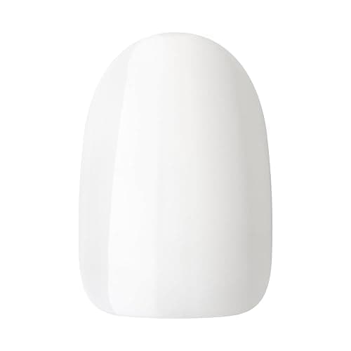 KISS Gel Fantasy, Press On Nails, Nail glue included, 'Happy Hands', White, Short Size, Oval Shape, Includes 28 Nails, 2g glue, 1 Manicure Stick, 1 Mini File thumbnail 9