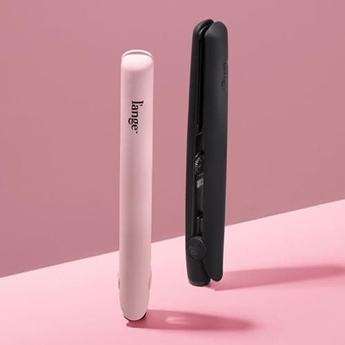 L'ANGE HAIR Le Ceramique 1-Pass Flat Iron Hair Straightener | Fast Heating Ceramic Flat Iron | Best Hot Tools Professional Hair Straightener to Lock in Moisture & Shine | (Blush) thumbnail 4