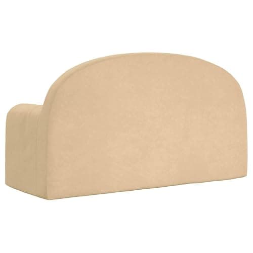 Générique Canapé-lit pour Enfants 2 Places crème Peluche Douce,Meubles,Mobilier pour bébés & Tout-Petits,Crème,2.75 KG,357025 thumbnail 7