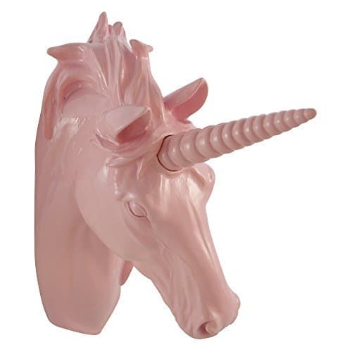 Pine Ridge Pink Unicorn Head Wall Mounted Sculpture Decoration - Faux Taxidermy with Interchangeable Pink Horn Wall Hanging Centerpiece thumbnail 8