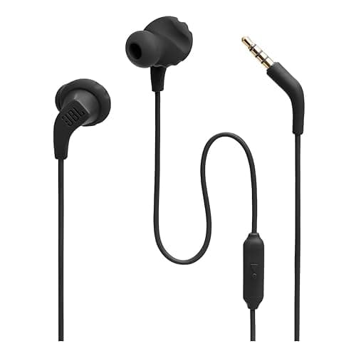 JBL Endurance Run 2 Wired - Waterproof in-Ear Sport Headphones - Black - Image 1