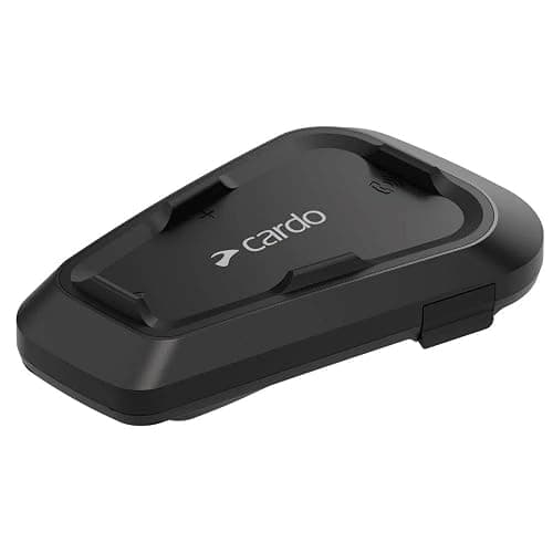 Cardo Systems Spirit Motorcycle Bluetooth Communication Headset, 2-Way Bluetooth, Thin 32mm Speakers, Waterproof, Universal Connectivity - Single Pack thumbnail 4