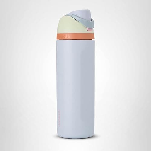 Owala FreeSip Insulated Stainless Steel Water Bottle with Straw for Sports, Travel, and School BPA-Free Sports Water Bottle, 24 oz, Beach House thumbnail 6