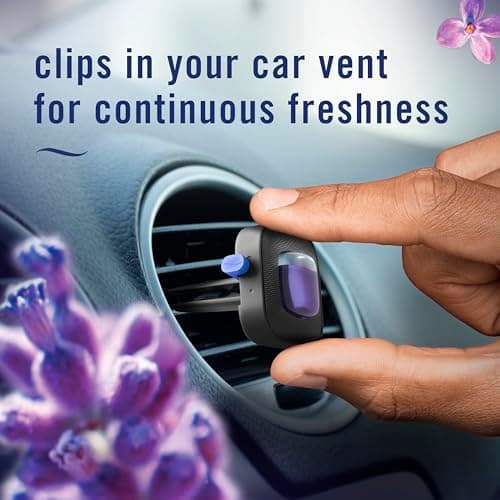 ⭐️⭐️ Febreze Car Vent Clip, Downy Calm Scent, 0.07 oz (Pack of 4) thumbnail 5