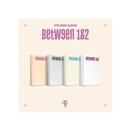 TWICE - BETWEEN 1&2 11th Mini Album CRYPTOGRAPHY Version. 1ea TWICE Store GIft Card K-POP SEALED - Image 1