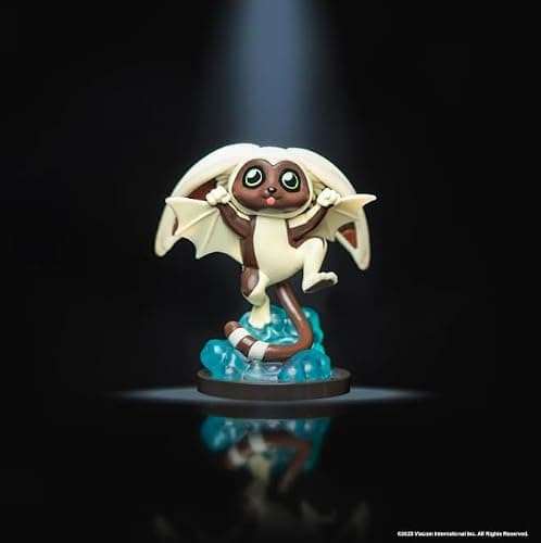 Jazwares Avatar: The Last Airbender Momo - 4-Inch Mini Figure in Kawaii Style in Dynamic Pose with Display Base thumbnail 2