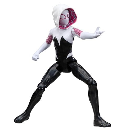 SPIDER-MAN Marvel Titan Series Ghost-Spider Action Figure, 12-Inch-Scale (30 cm) Super Hero Toys for Kids Ages 4+ thumbnail 6