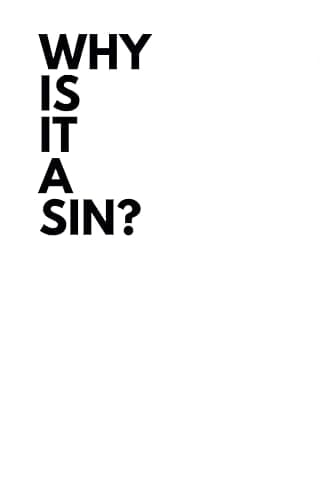 Why is it a sin - Image 1