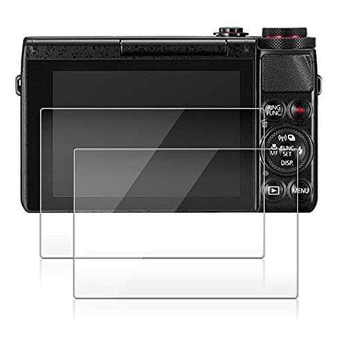 conulog [2-Pack Screen Protector Tempered Glass for Canon G7X Mark III - Ultra Thin Screen Protective Film For Camera Canon G7 X Mark iii G9X Mark II GX7 GX9 (transparent) 1 thumbnail 3