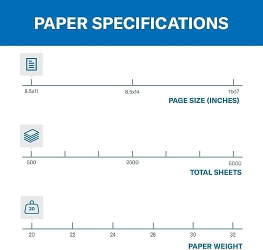 Hammermill Colored Paper, 20 lb Canary Printer Paper, 8.5 x 11-1 Ream (500 Sheets) - Made in the USA, Pastel Paper, 103341R, 1 Ream | 500 Sheets, Letter (8.5x11) thumbnail 2