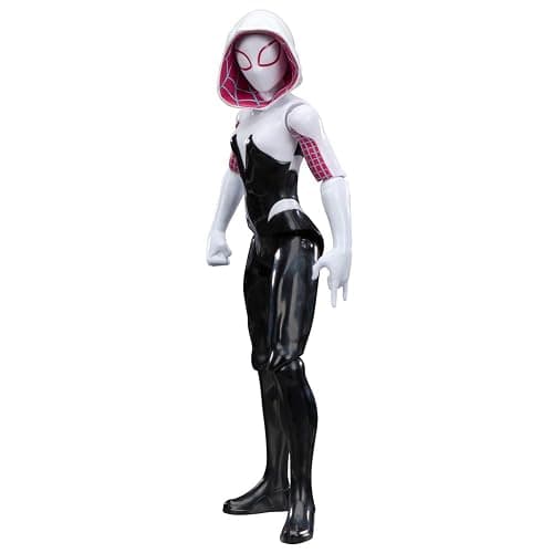SPIDER-MAN Marvel Titan Series Ghost-Spider Action Figure, 12-Inch-Scale (30 cm) Super Hero Toys for Kids Ages 4+ thumbnail 7