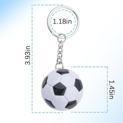 Basketball Soccer Keychain Gifts for Coach Baseball Keyring Accessories for Men Women Party Favors for Women Men thumbnail 2