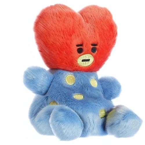 Aurora® Lovable BT21 Palm Pals™ TATA Stuffed Animal - Collectible Fun - Delightful Cuteness - Red 5 Inches thumbnail 5