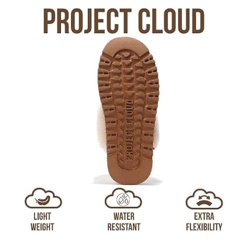 Project Cloud Leather Fur Slippers thumbnail 5