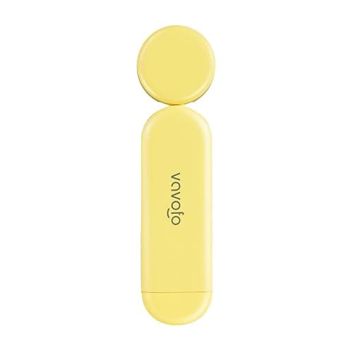 VAVOFO USB Rechargeable Book Light, Blue Light Blocking, Amber Clip-On Bookmark Shaped Reading Light with 6 LEDs and 9 Modes for Bedtime Reading - Image 1