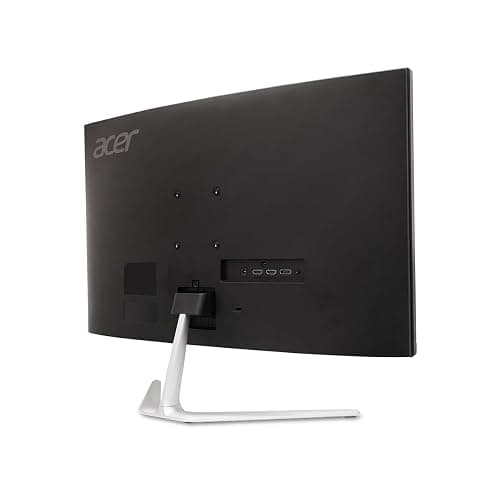 Acer 27" WQHD 2560 x 1440 1500R Curved PC Gaming Monitor | AMD FreeSync Premium | Up to 170Hz Refresh | 1ms VRB | VESA Mount | HDR10 | 1 x Display Port 1.2 & 2 x HDMI 2.0 | EDA270U Pbmiipx | Silver - 27-inch - WQHD thumbnail 13