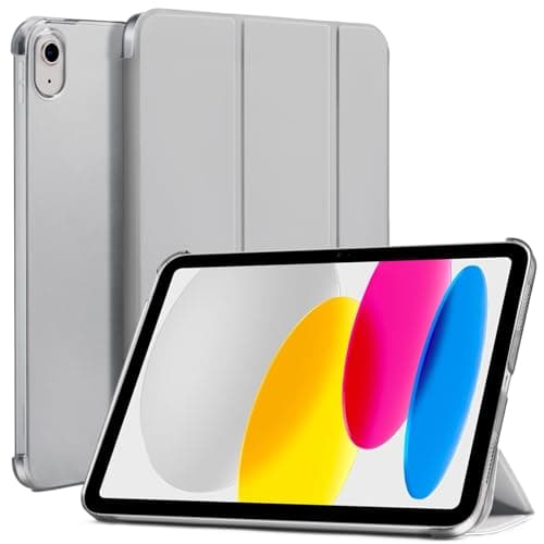 CoBak Case for iPad (A16) 11th Generation 11 Inch 2025, iPad 10th Generation 10.9 inch 2022, Slim Stand Protective Cover with Hard PC Translucent Back Shell Cover, Support Touch ID, Mist - Image 1