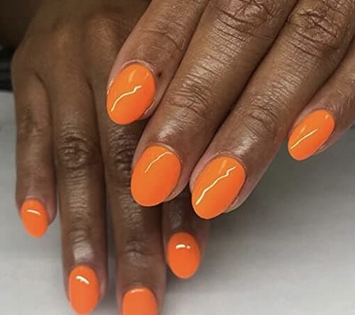DND Gel Polish Set, Orange Collection, UV/LED GelPolish and Air Dry Nail Lacquer, Matching Chip-Free Polish Duo, 0.5 Fl Oz Each thumbnail 2