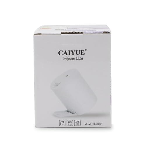 CAIYUE Star Projector Galaxy Projector, Exquisite Nebula Night Light Projector, Ocean Wave Galaxy Light with Remote Control,with Adjustable Speed and Brightness, Adults, Bedroom,Party thumbnail 10