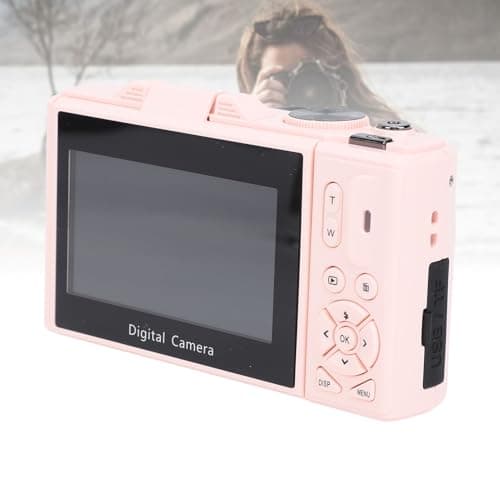 Jiawu Digital Camera for Photography, 5K 75MP Autofocus Vlog Camera with 3 Inch 180° Flip Screen, 18X Digital Zoom Point and Shoot Cam, Mini Video Cameras for Teens Adults Seniors thumbnail 9