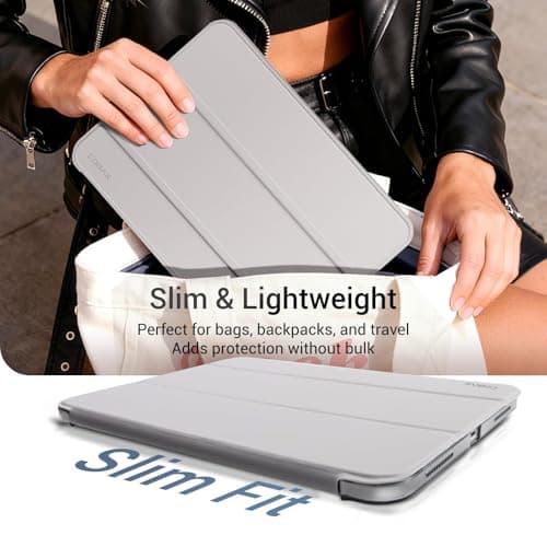 CoBak Case for iPad (A16) 11th Generation 11 Inch 2025, iPad 10th Generation 10.9 inch 2022, Slim Stand Protective Cover with Hard PC Translucent Back Shell Cover, Support Touch ID, Mist thumbnail 3