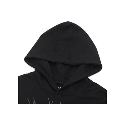 BlupinKurzi Y2k Hoodie Spider Web Print Streetwear Hoodies Punk Long Sleeve Pocket Hoodie Sweatshirt thumbnail 5