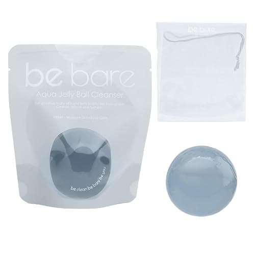 Naisture Be Bare Jelly Ball Cleanser, Daily Face Wash Korean Skin Care Cleanser Ball for Dry Skin with Squalane & Hyaluronic Acid for Skin Hydration and Moisturizing - Fresh Aqua (1.41oz) thumbnail 9