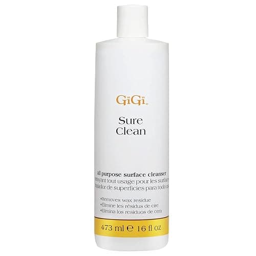 GIGI Sure Clean Wax Residue Remover, All-Purpose Surface Cleaner for Warmers, Salon & Spa Equipment, Removes Build-Up, 16 fl oz - Image 1