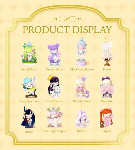 ROBOTIME Nanci Blind Box 1PC Surprise Action Figure Collectible Kawaii Figures Random Art Toys Hot Figure Dolls Creative Gifts (Museum of Fantasy) thumbnail 2