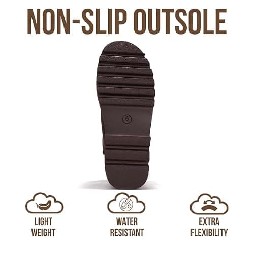 Project Cloud 100% Genuine Leather Ankle Boots for Women - Anti-Slip Memory Foam Insole Womens Boots - Lightweight Winter Womens Shoes, Ankle Booties for Women (Huggy) thumbnail 5
