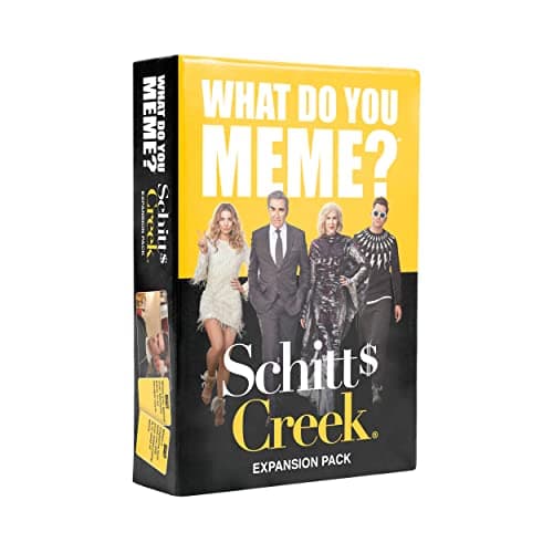 WHAT DO YOU MEME? Schitt's Creek Expansion Pack – Designed to be Added to Core Party Game - Image 1